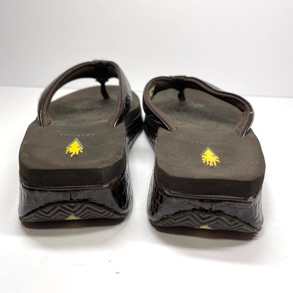 Volatile Sandals Women’s Size 10 Brown Mini Croc - Picture 3 of 8